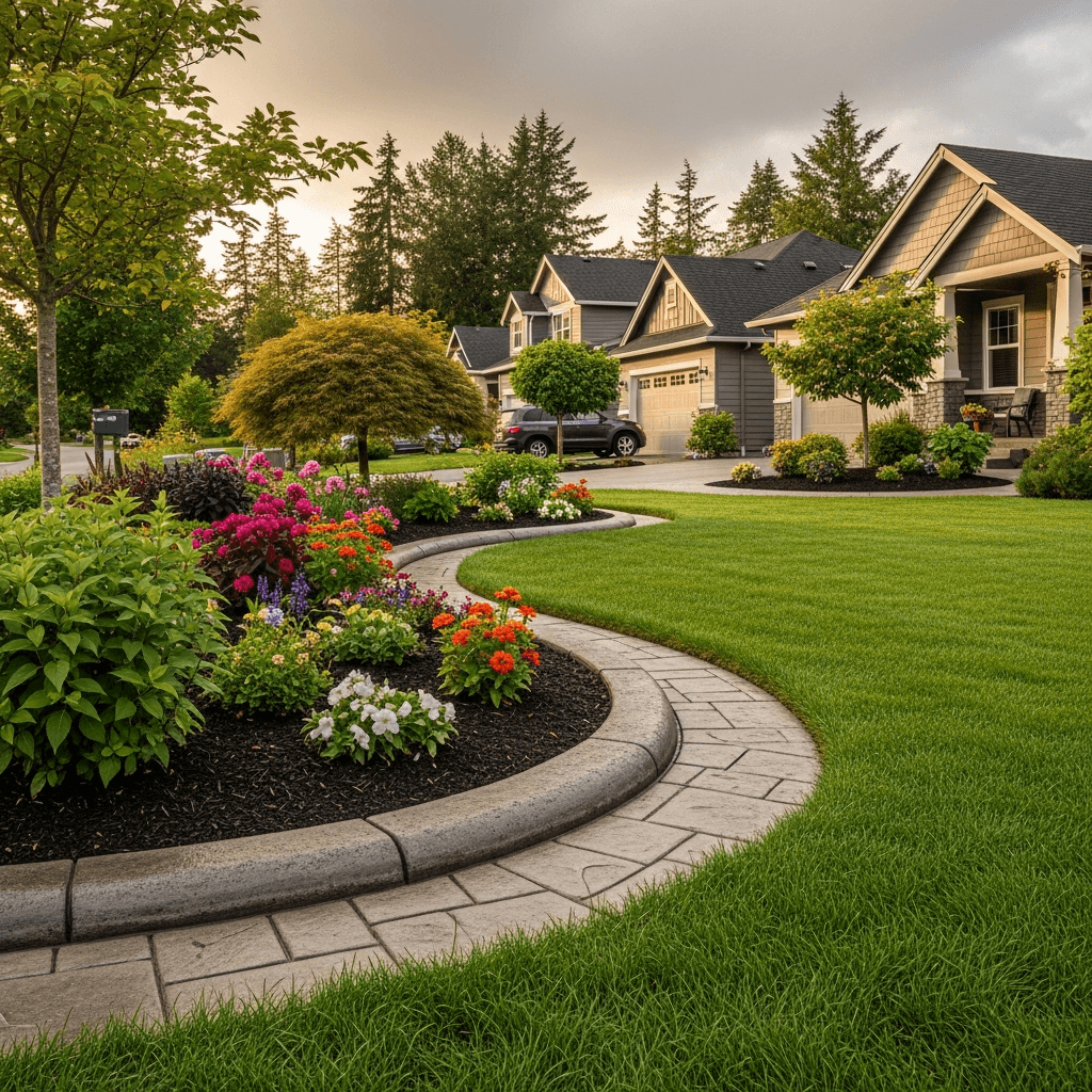 Concrete Edging & Curbing — Daedalus Contracting, Lower Mainland BC