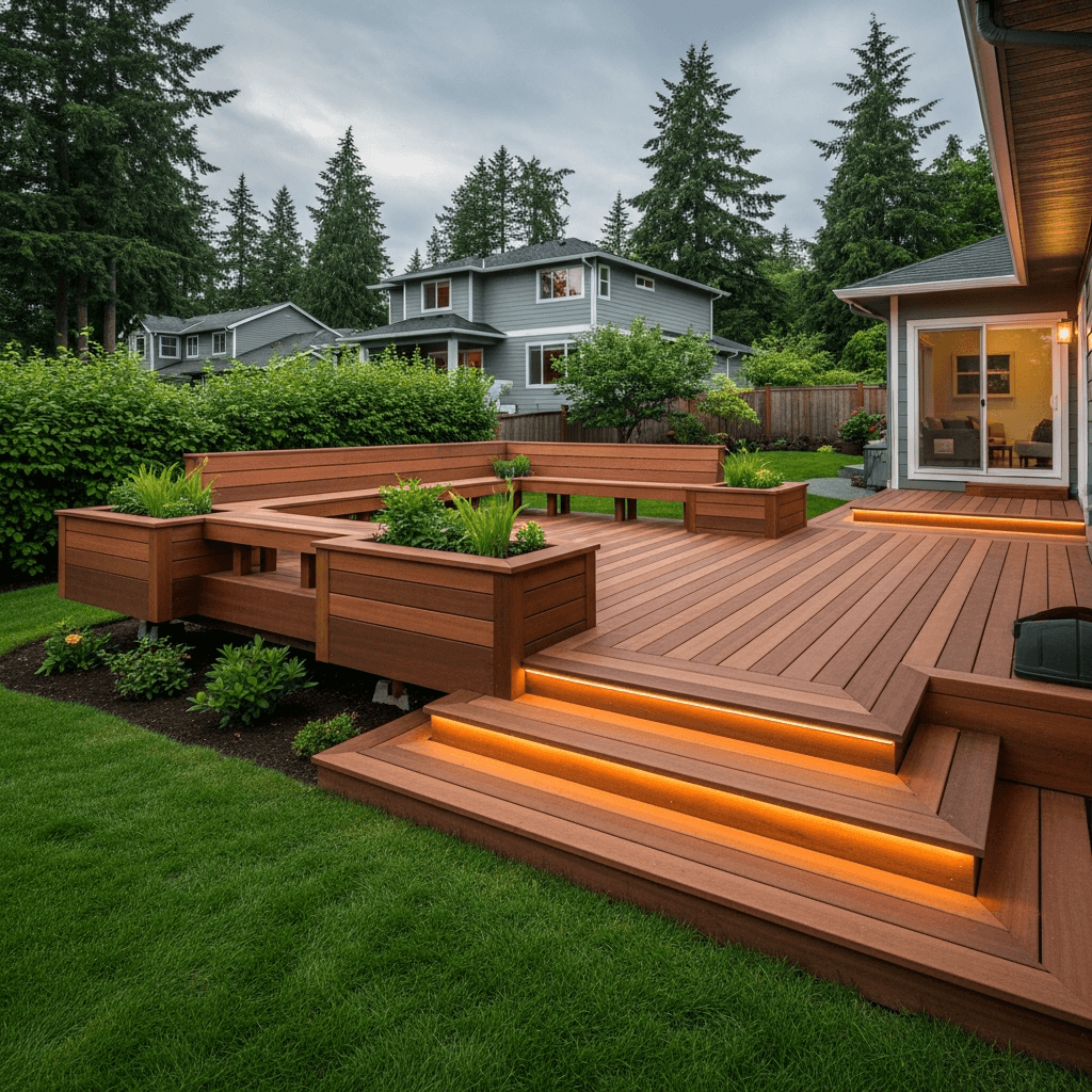 Custom Decks — Daedalus Contracting, Lower Mainland BC