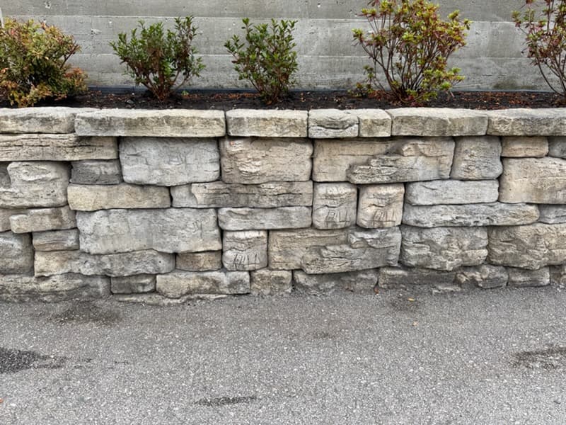 Stacked Stone Walls — Daedalus Contracting, Lower Mainland BC